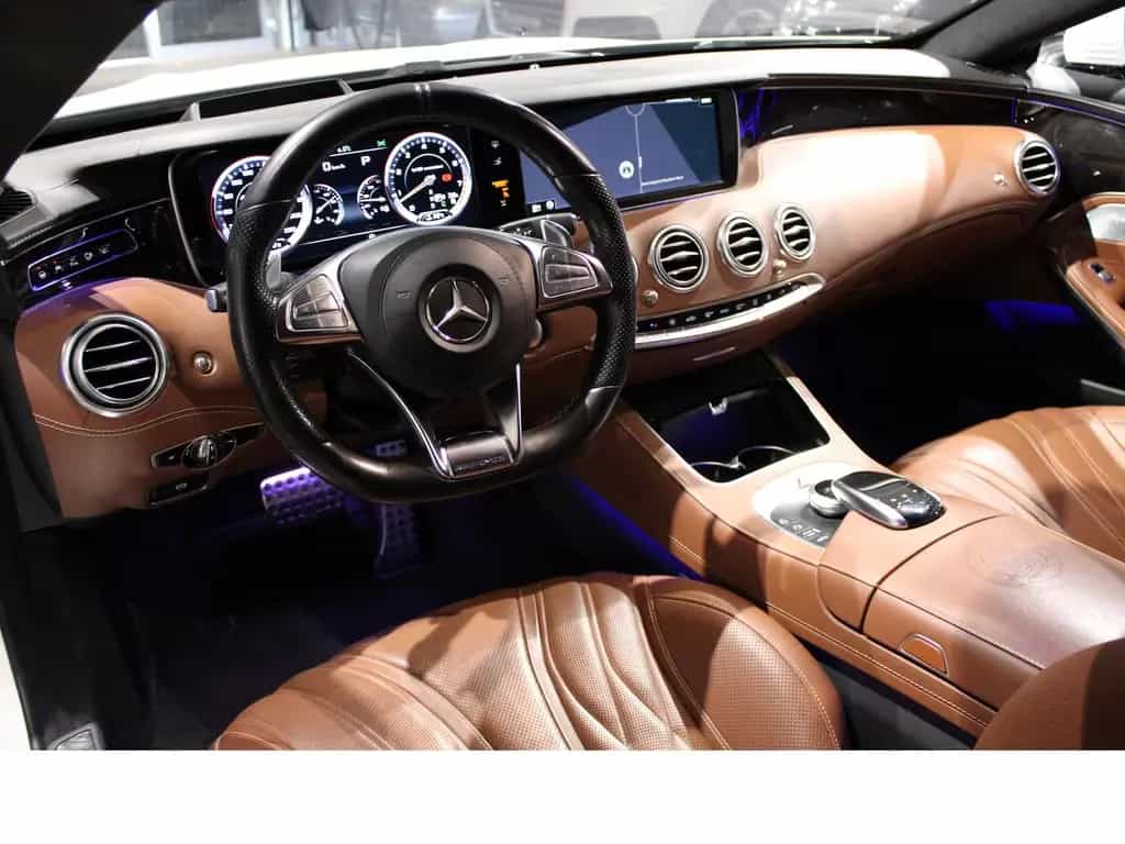Mercedes-Benz S 63 AMG Coupe 4Matic HEADUP*LED*BURM*360*PANO 08/2015-photo-11