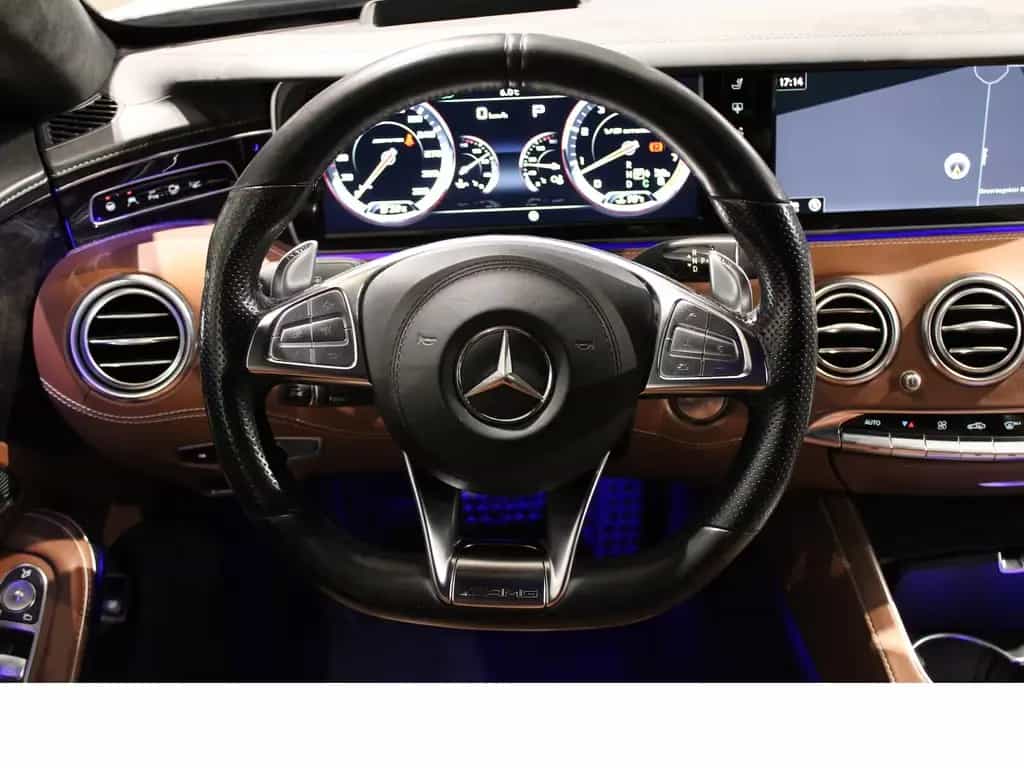 Mercedes-Benz S 63 AMG Coupe 4Matic HEADUP*LED*BURM*360*PANO 08/2015-photo-17