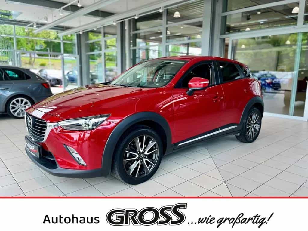 Mazda CX-3 Sports-Line HUD LED Klimaautom DAB SHZ Keyl 01/2017-photo-0