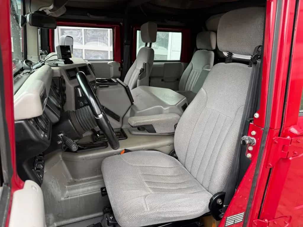 Hummer H1 ALPHA OPEN TOP, DEUTSCH, KLIMA, AHK, HU NEU 09/2000-photo-10