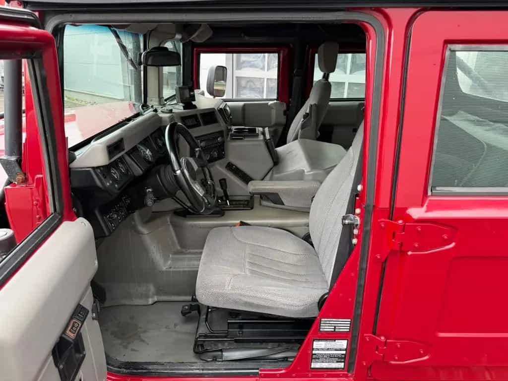 Hummer H1 ALPHA OPEN TOP, DEUTSCH, KLIMA, AHK, HU NEU 09/2000-photo-5