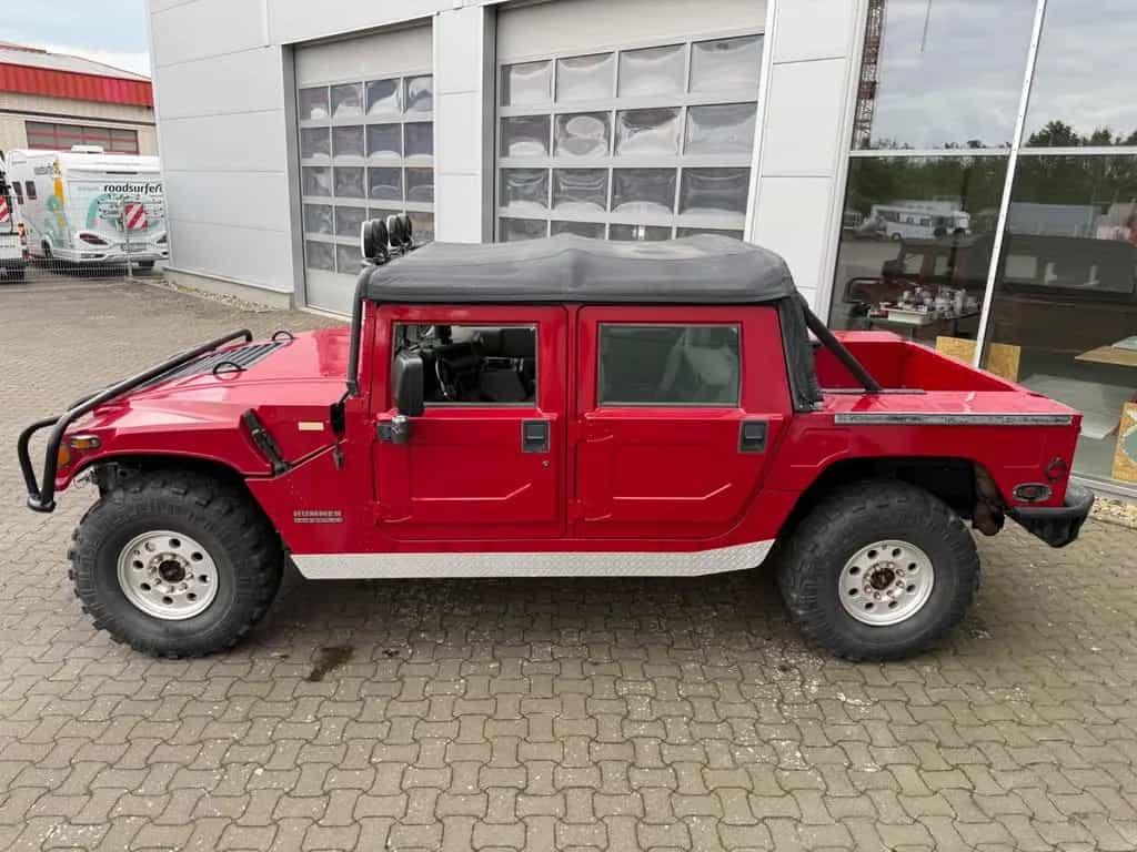 Hummer H1 ALPHA OPEN TOP, DEUTSCH, KLIMA, AHK, HU NEU 09/2000-photo-6