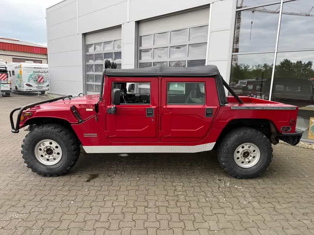 Hummer H1 ALPHA OPEN TOP, DEUTSCH, KLIMA, AHK, HU NEU 09/2000-photo-7