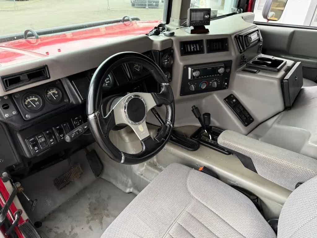 Hummer H1 ALPHA OPEN TOP, DEUTSCH, KLIMA, AHK, HU NEU 09/2000-photo-8