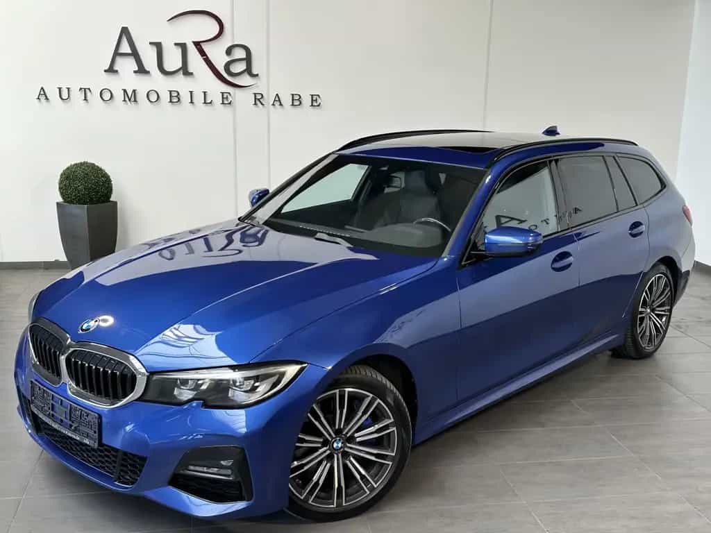 BMW 3 Series d Touring xDrive M-Sport NAV+LED+PANO+KAM+1HD 02/2022-photo-0