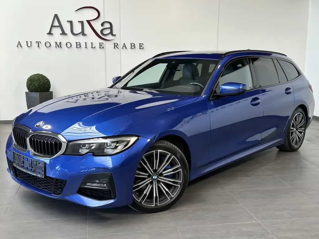 BMW 3 Series d Touring xDrive M-Sport NAV+LED+PANO+KAM+1HD 02/2022-photo-1