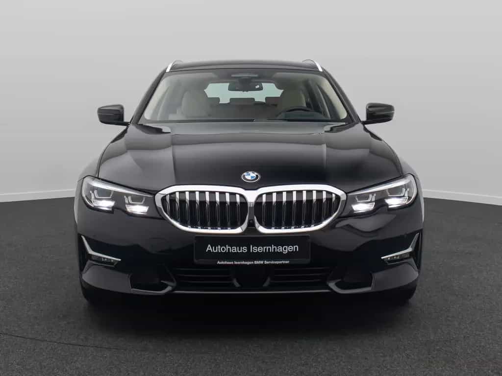 BMW 3 Series d Luxury Line 360°Alarm ACC AHK HUD DAB Leder 02/2021-photo-1
