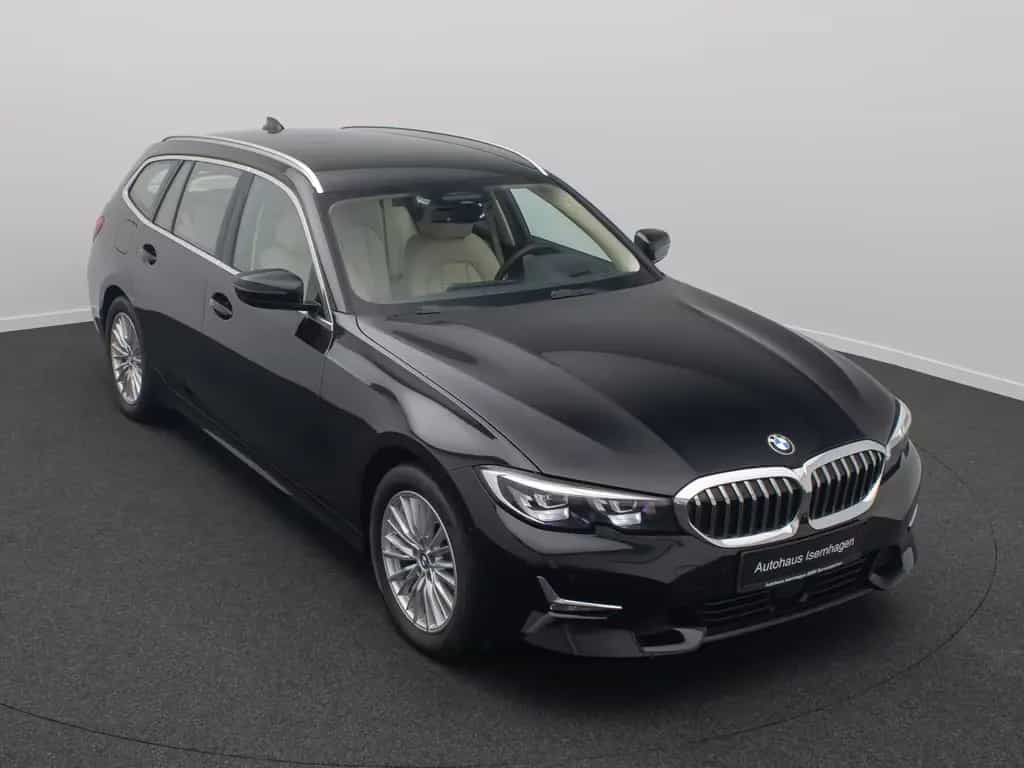 BMW 3 Series d Luxury Line 360°Alarm ACC AHK HUD DAB Leder 02/2021-photo-2