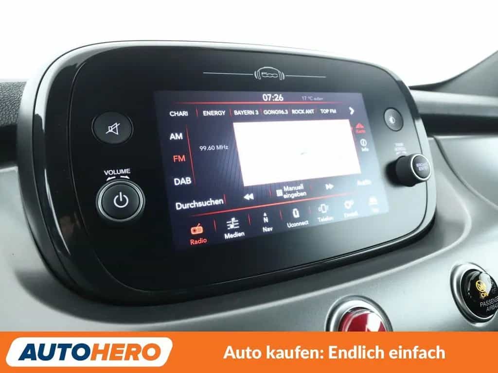 Fiat 500X 1.3 Turbo Sport Aut.*NAVI*LED*ACC*CAM*KLIMA 12/2019-photo-20