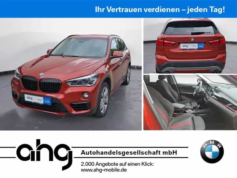 BMW X1 sDrive20iA Sport Line Sportsitze Navi LED Len 02/2019-photo-0