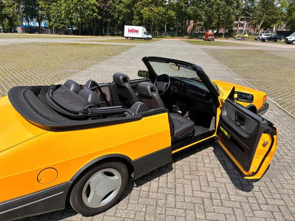 Saab 900 T16S Cabrio Monte Carlo, Sammlerzustand! 12/1991-photo-12