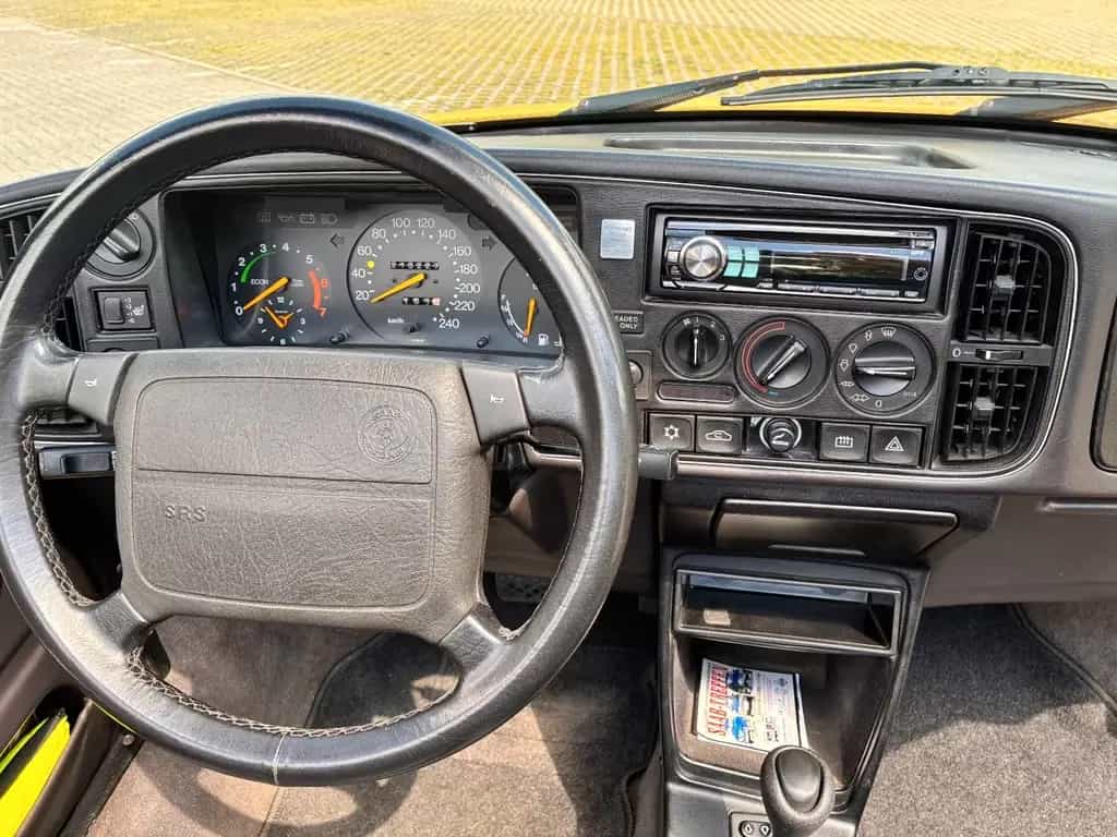 Saab 900 T16S Cabrio Monte Carlo, Sammlerzustand! 12/1991-photo-14