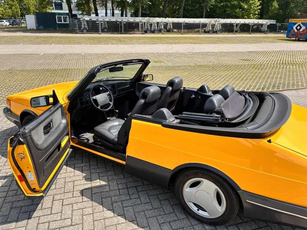 Saab 900 T16S Cabrio Monte Carlo, Sammlerzustand! 12/1991-photo-15