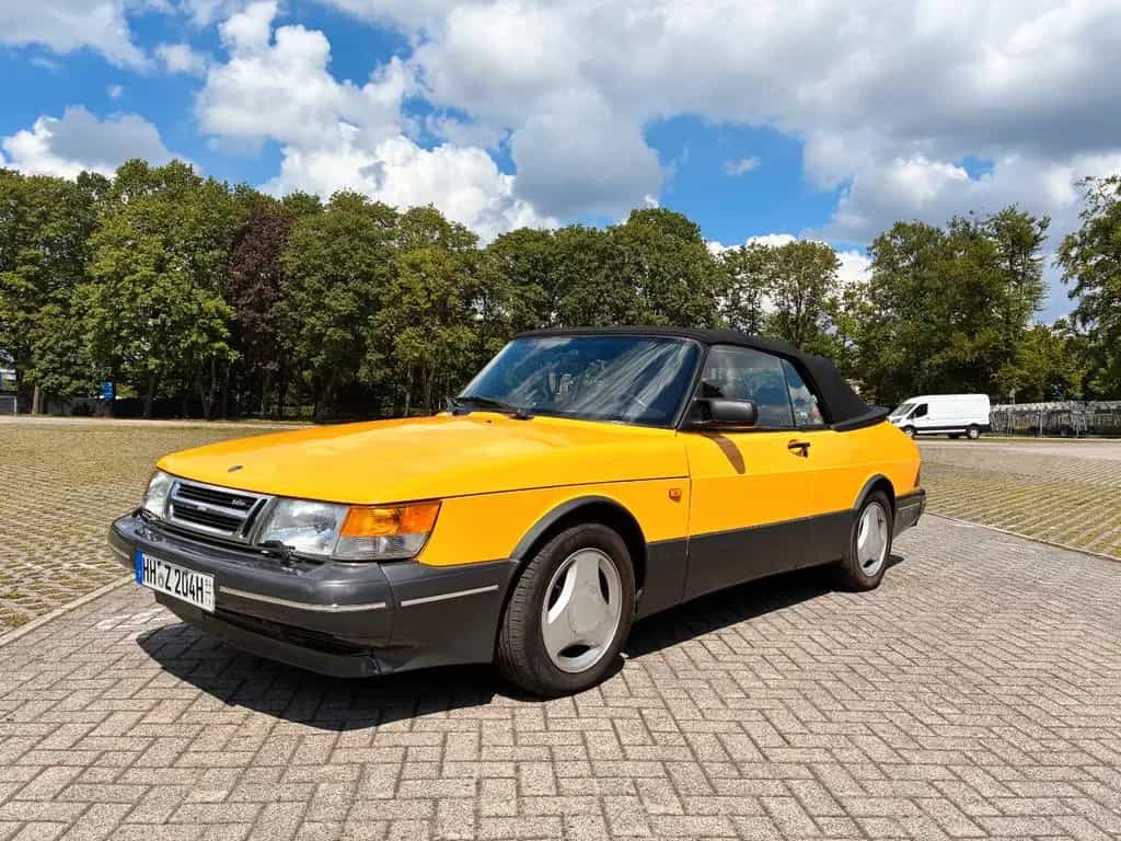 Saab 900 T16S Cabrio Monte Carlo, Sammlerzustand! 12/1991-photo-2