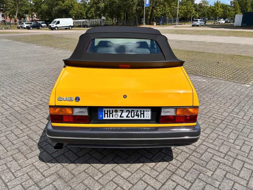 Saab 900 T16S Cabrio Monte Carlo, Sammlerzustand! 12/1991-photo-4