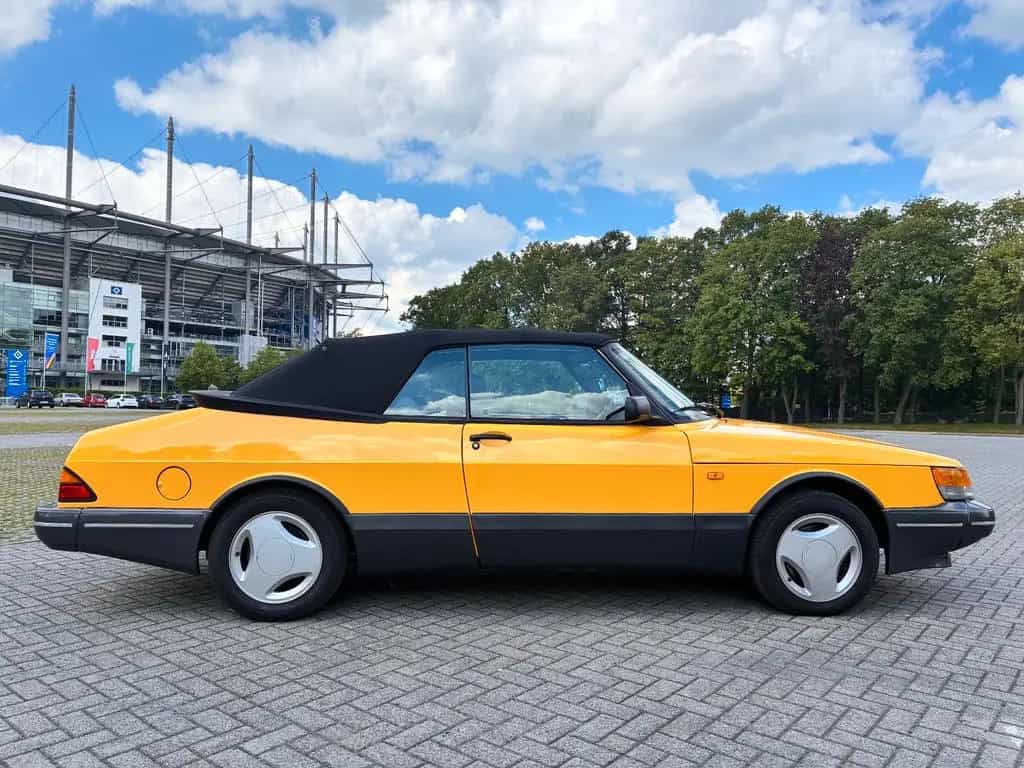 Saab 900 T16S Cabrio Monte Carlo, Sammlerzustand! 12/1991-photo-5