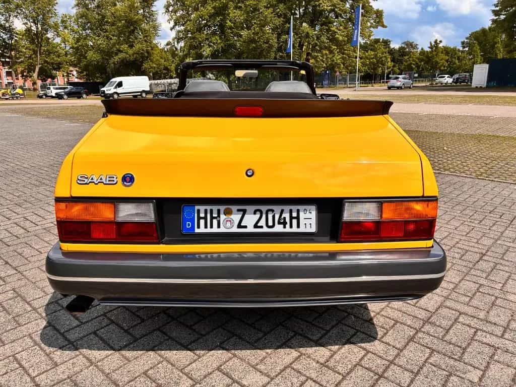 Saab 900 T16S Cabrio Monte Carlo, Sammlerzustand! 12/1991-photo-9