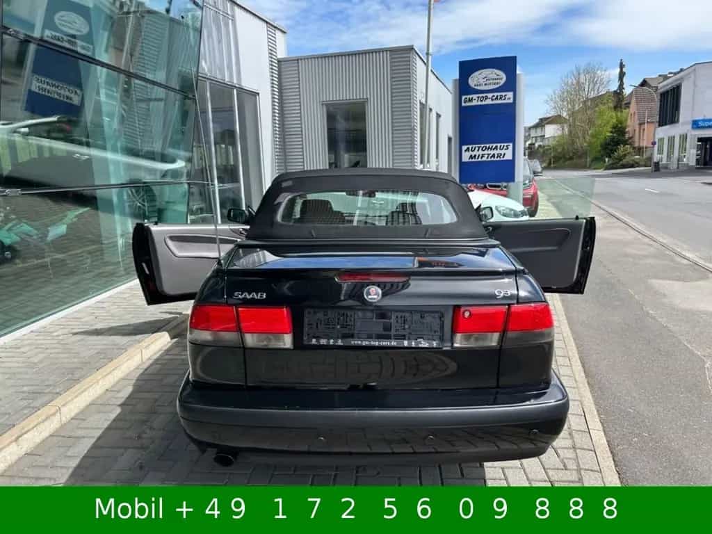 Saab 9-3 2.0t Ecopower SE Cabriolet Leder Klimaa 07/1999-photo-11