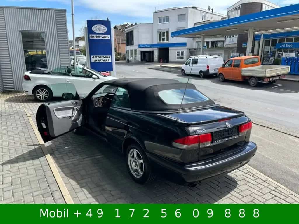 Saab 9-3 2.0t Ecopower SE Cabriolet Leder Klimaa 07/1999-photo-12