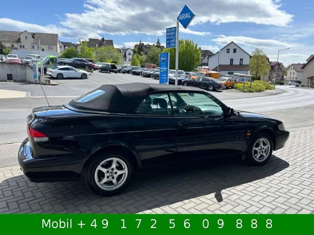 Saab 9-3 2.0t Ecopower SE Cabriolet Leder Klimaa 07/1999-photo-2