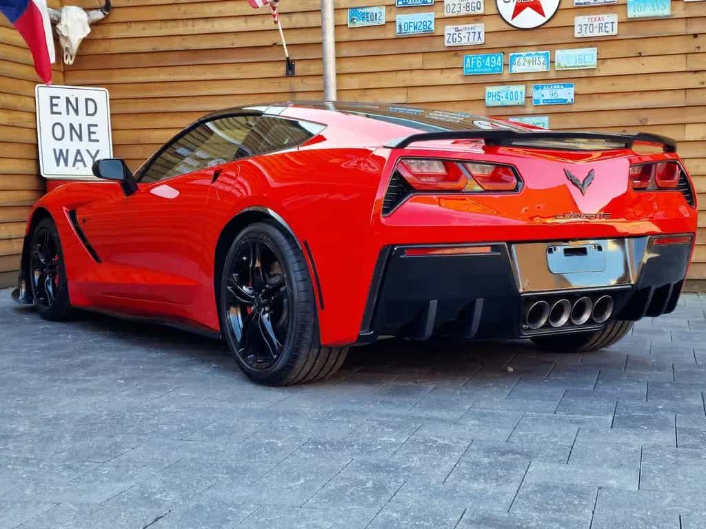 Corvette C7 6.2L STINGRAY Automatik Targa 1LT Leder Bose 05/2016-photo-10