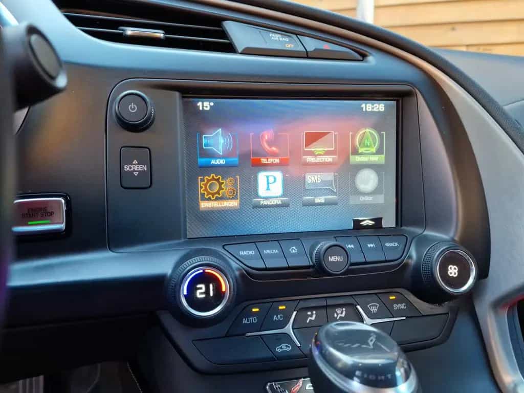 Corvette C7 6.2L STINGRAY Automatik Targa 1LT Leder Bose 05/2016-photo-24