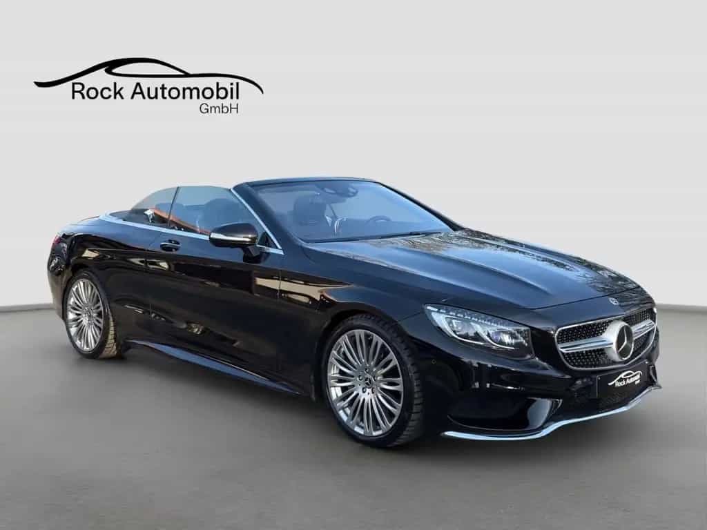 Mercedes-Benz S 500 Cabrio 9G AMG Line Exclusiv LED *Garantie* 10/2017-photo-2