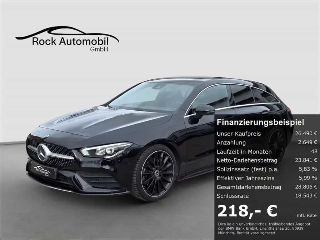 Mercedes-Benz CLA-Class 200 Shooting Brake AMG Line LED 7G *Garantie 07/2020-photo-0