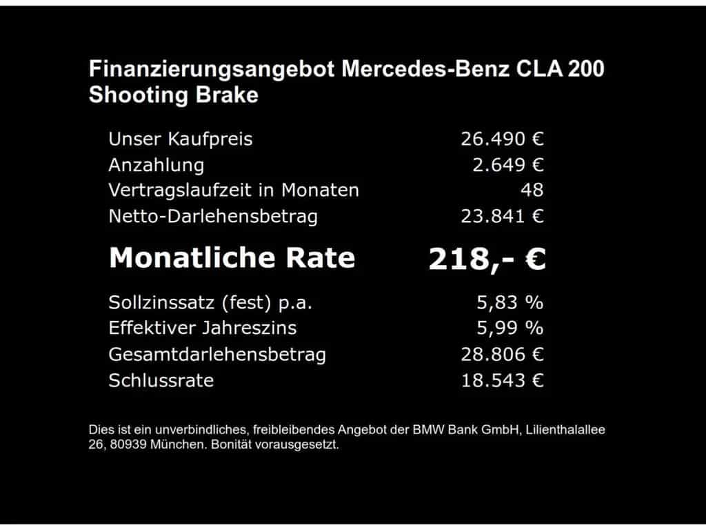 Mercedes-Benz CLA-Class 200 Shooting Brake AMG Line LED 7G *Garantie 07/2020-photo-7