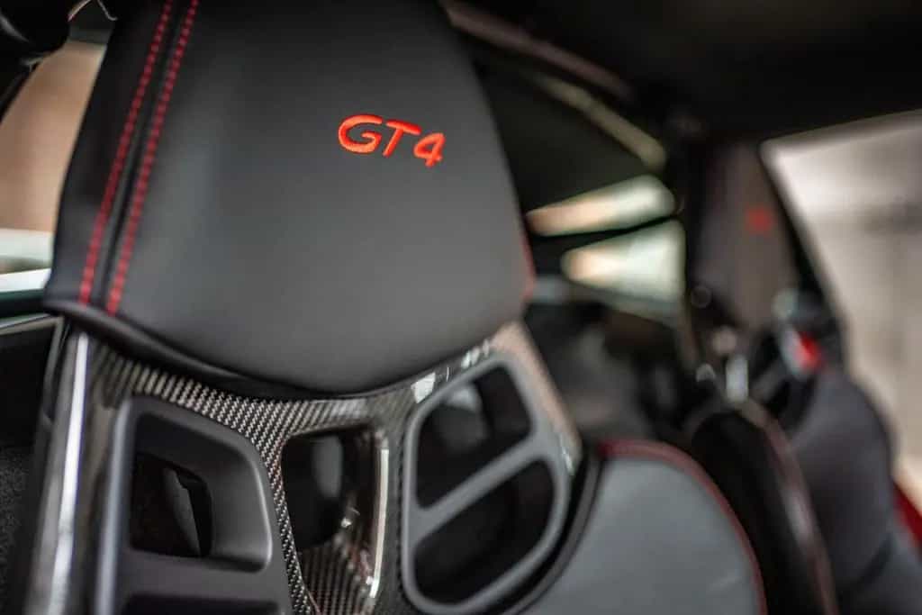 Porsche GT4 Clubsport Bose Approved SchalensitzeSchalter 07/2021-photo-7