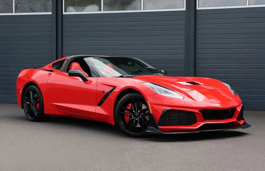 Corvette C7 6.2 V8 Stingray Targa/BOSÈ/CarPlay/Kamera/R19 10/2016-photo-1