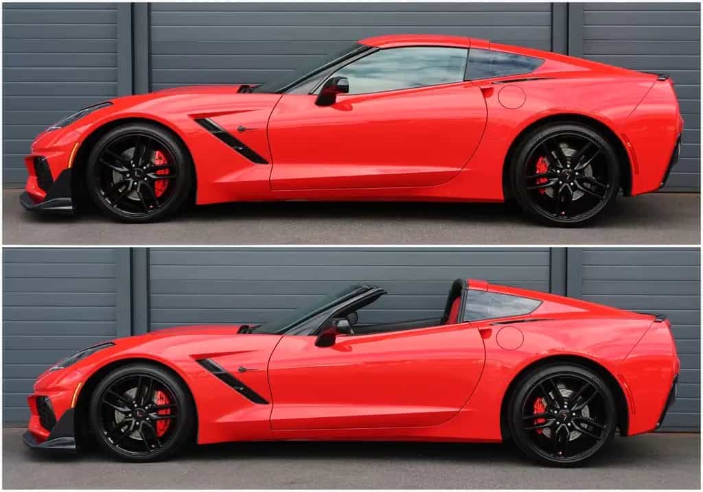 Corvette C7 6.2 V8 Stingray Targa/BOSÈ/CarPlay/Kamera/R19 10/2016-photo-4