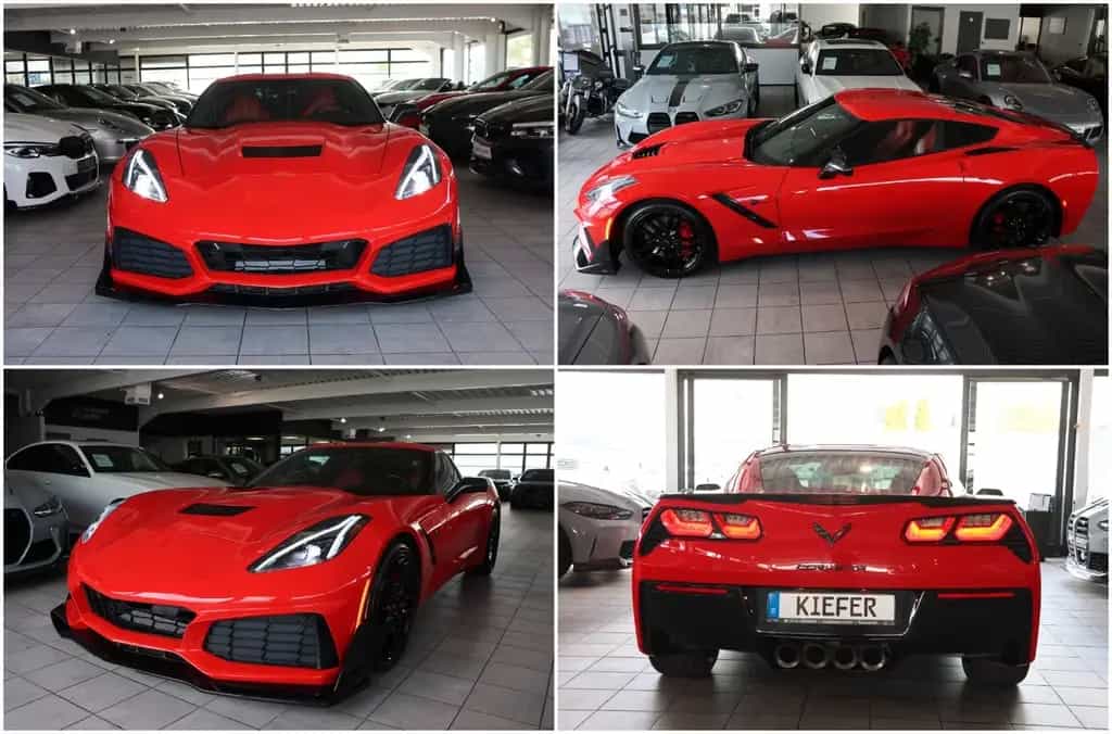 Corvette C7 6.2 V8 Stingray Targa/BOSÈ/CarPlay/Kamera/R19 10/2016-photo-8