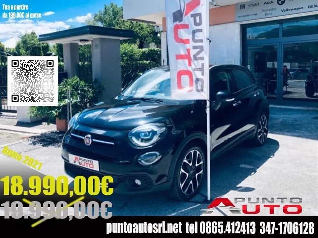 Fiat 500X 1.6 MultiJet 130 CV full led -TELECAME 06/2021-photo-0