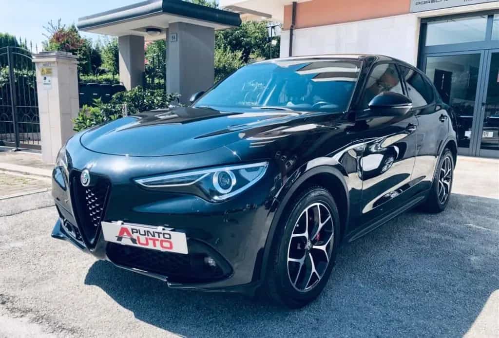 Alfa Romeo Stelvio 190CV Q4 PALETTE PELLE-TELECA 12/2021-photo-10
