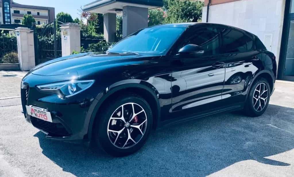 Alfa Romeo Stelvio 190CV Q4 PALETTE PELLE-TELECA 12/2021-photo-11
