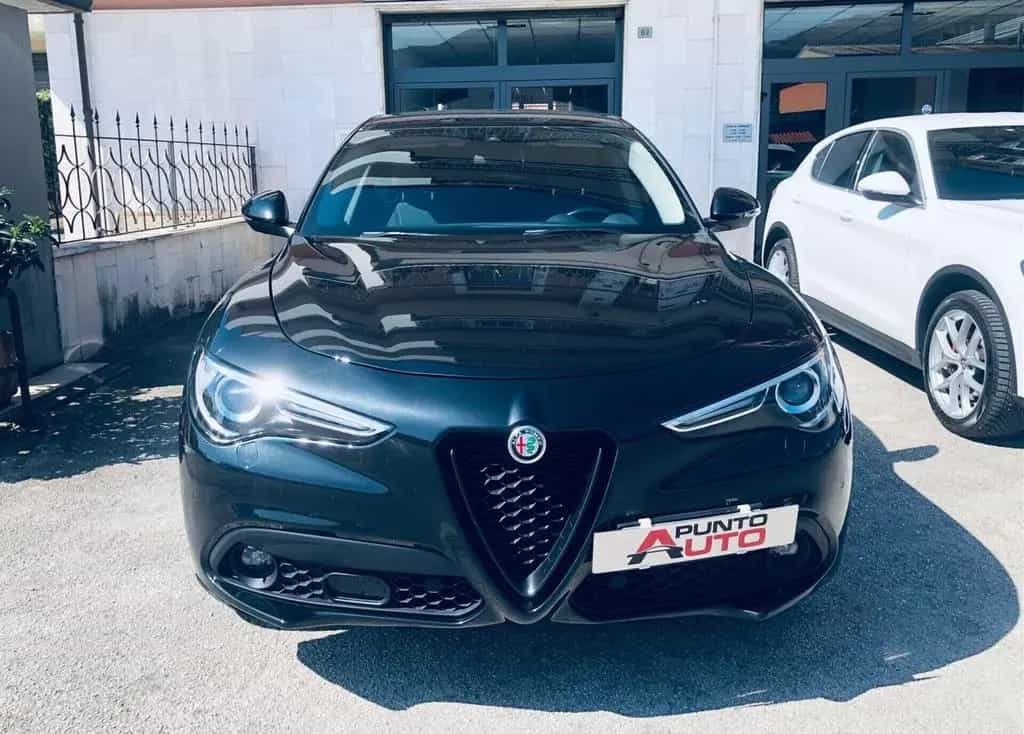 Alfa Romeo Stelvio 190CV Q4 PALETTE PELLE-TELECA 12/2021-photo-13