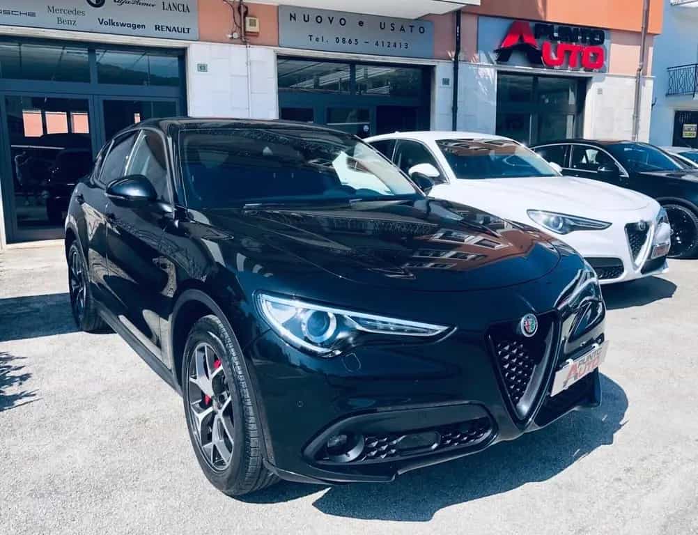 Alfa Romeo Stelvio 190CV Q4 PALETTE PELLE-TELECA 12/2021-photo-14