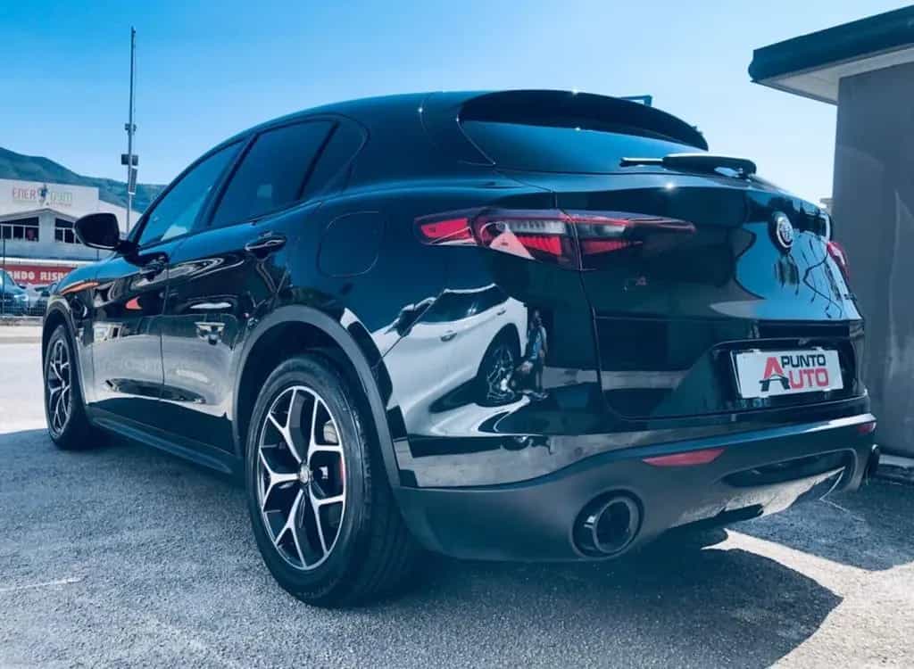 Alfa Romeo Stelvio 190CV Q4 PALETTE PELLE-TELECA 12/2021-photo-2