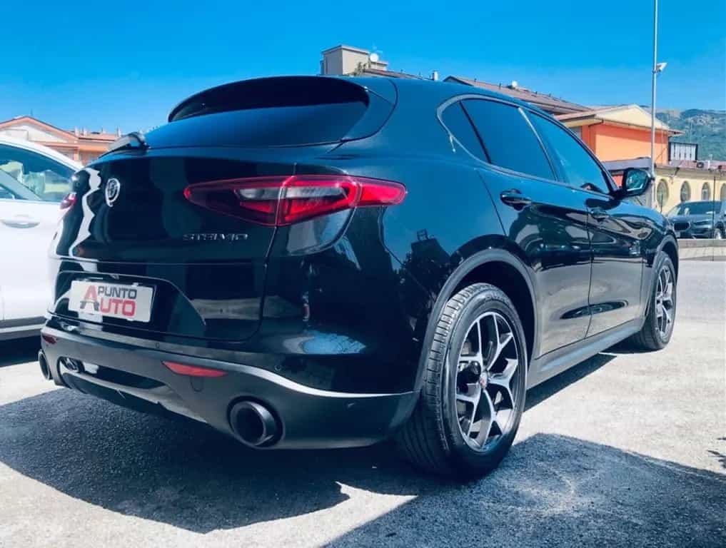 Alfa Romeo Stelvio 190CV Q4 PALETTE PELLE-TELECA 12/2021-photo-3