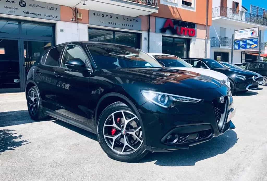 Alfa Romeo Stelvio 190CV Q4 PALETTE PELLE-TELECA 12/2021-photo-7