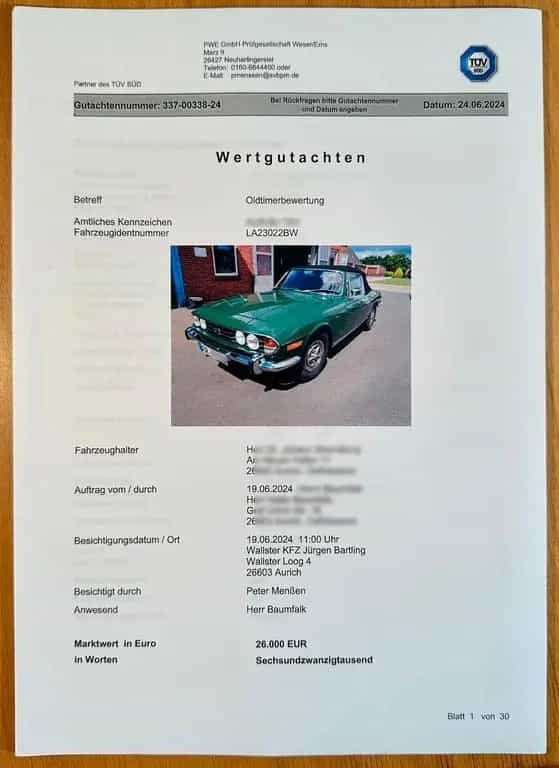 Triumph Other Stag V8 Cabrio 06/1973-photo-14