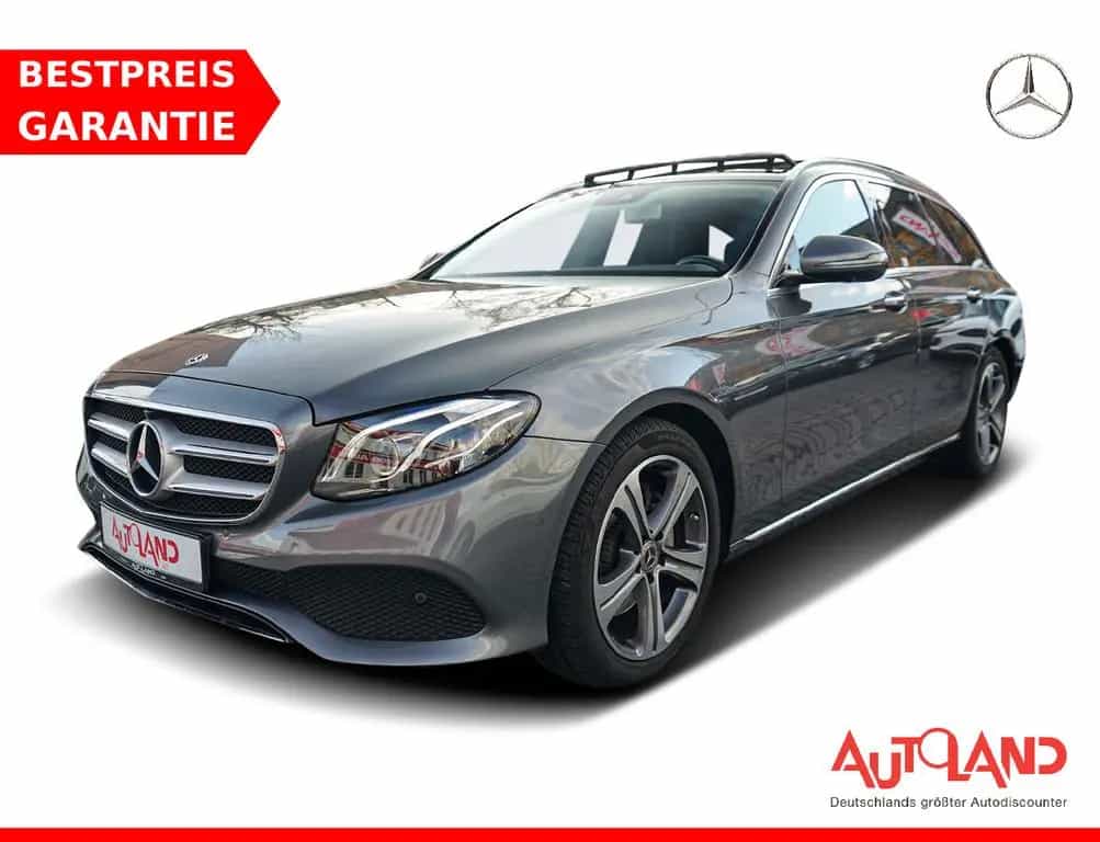 Mercedes-Benz E 200 E200 T-Modell Avantgarde LED Navi 360° Panorama 03/2017-photo-0