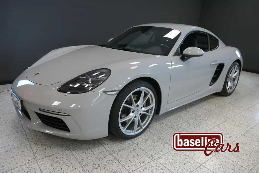 Porsche Cayman 718 SportChrono Leder Scheckheft - MwSt 08/2024-photo-0