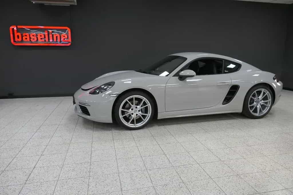 Porsche Cayman 718 SportChrono Leder Scheckheft - MwSt 08/2024-photo-1