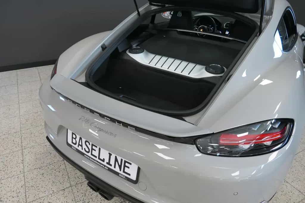 Porsche Cayman 718 SportChrono Leder Scheckheft - MwSt 08/2024-photo-35