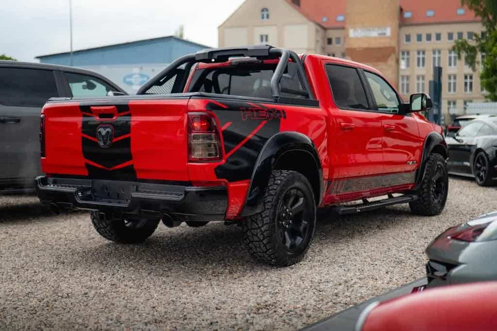 Dodge RAM 5.7 V8 HEMI 4x4 RED DEVIL Offroad NightPaket 10/2021-photo-23