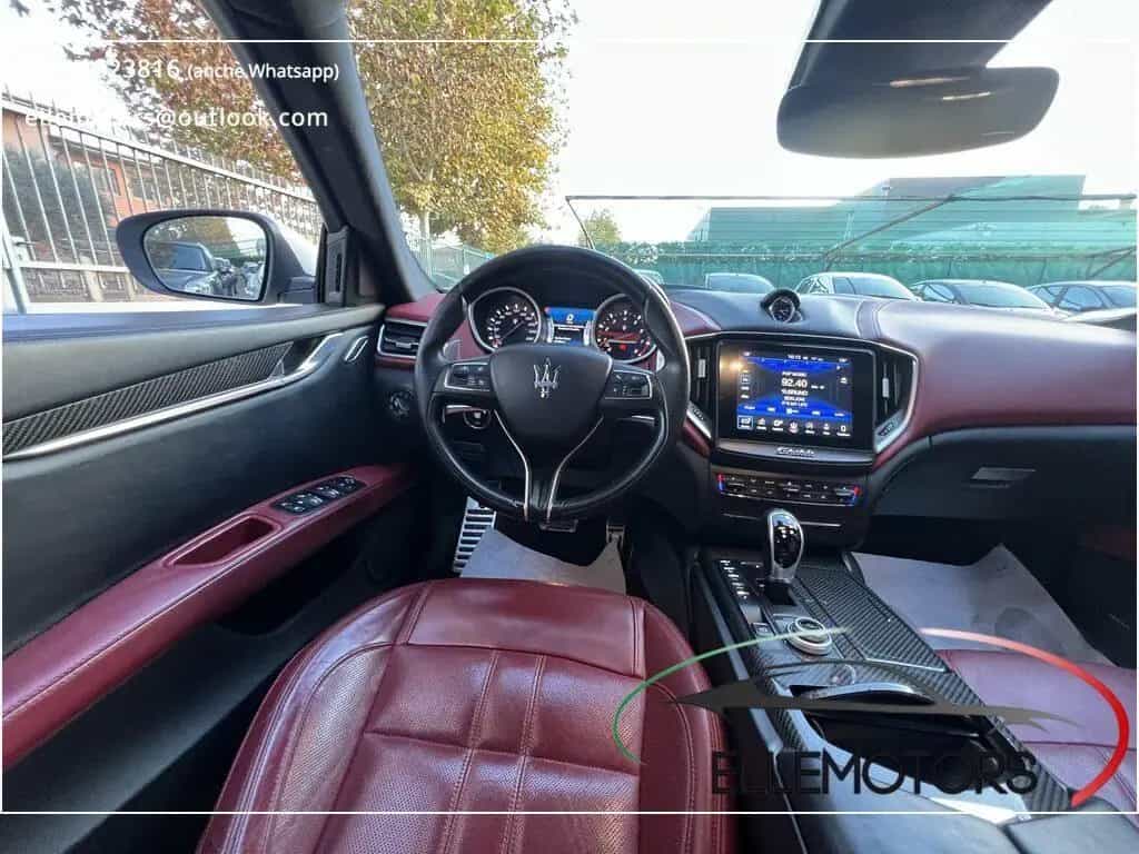 Maserati Ghibli 3.0 BT S Q4 Auto 06/2018-photo-11