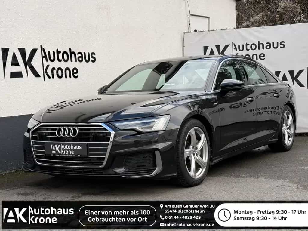 Audi A6 2.0 45 *S-LINE*MATRIX*4xSHZ*360° KAMERA*AHK* 11/2019-photo-0