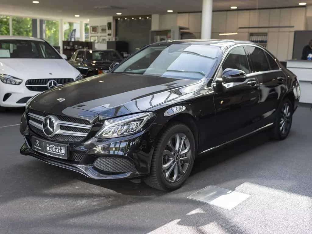 Mercedes-Benz C 400 4M,Comand,LED,AHK,Distr,Kamera,Schiebedach 06/2018-photo-2